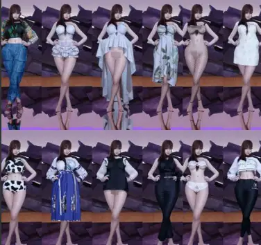 huaQ服装合集-哈基米社区